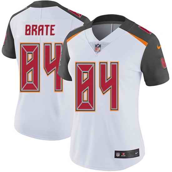 Nike Buccaneers #84 Cameron Brate White Womens Stitched NFL Vapor Untouchable Limited Jersey